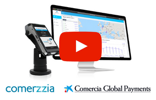 FastPOS mobile purchasing and payment with Comercia Global Payments