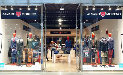 La de moda masculina Álvaro Moreno arranca comerzzia en sus 32 tiendas - visor-noticias - comerzzia.com